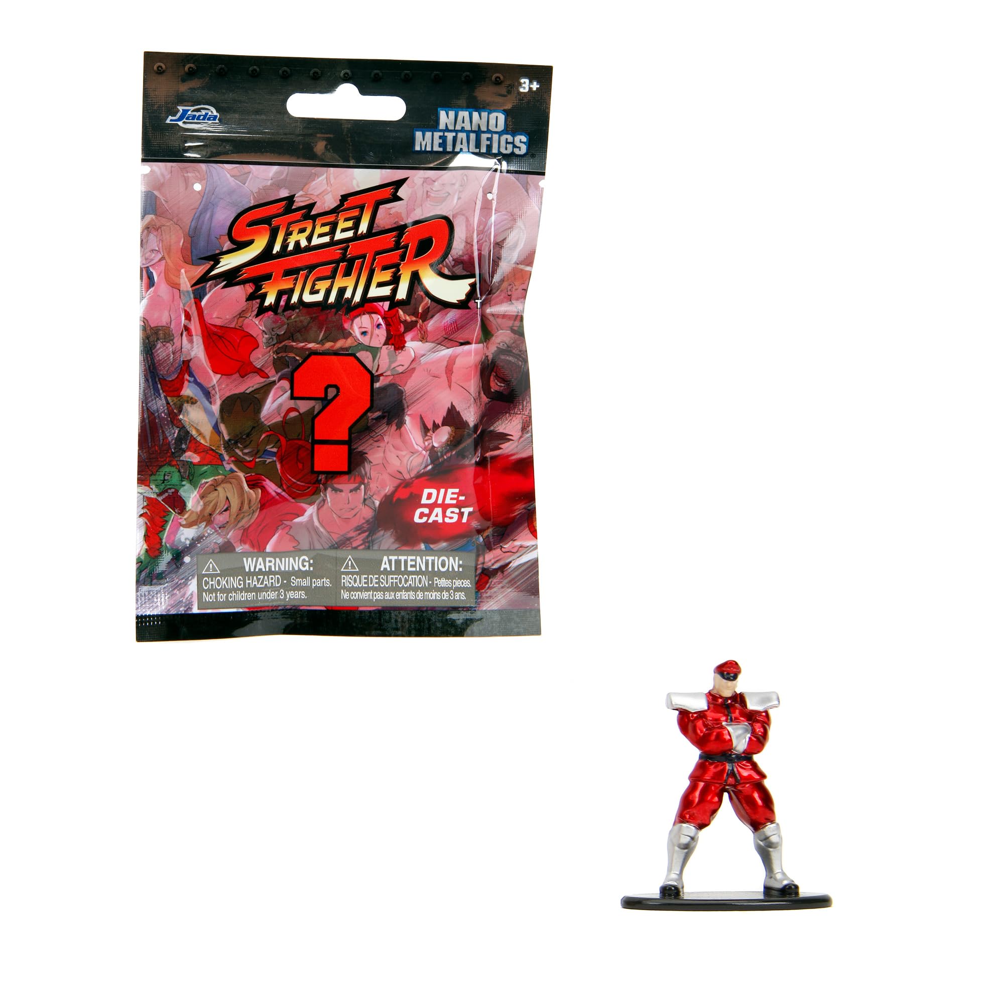 jada toys ストリートファイター1 セット Jada Toys Street Fighter Figure (1 Mystery Figure in Blind Pack